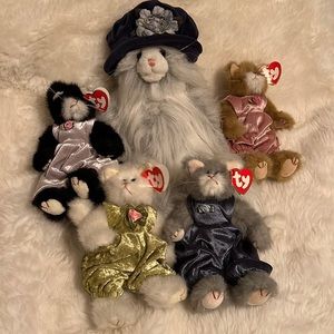 TY cat collection + Boyd cat